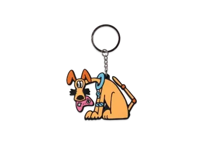 VAULTROOM Key Dog Rubber Key Chain "Multi"