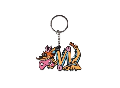 VAULTROOM Key Dragon Rubber Key Chain "Multi"