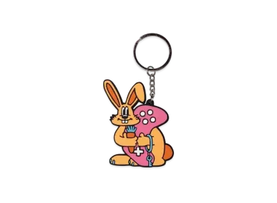VAULTROOM Key Rabbit Rubber Key Chain "Multi"