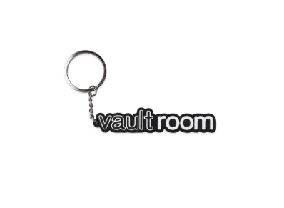 VAULTROOM Logo Rubber Key Chain "Black"