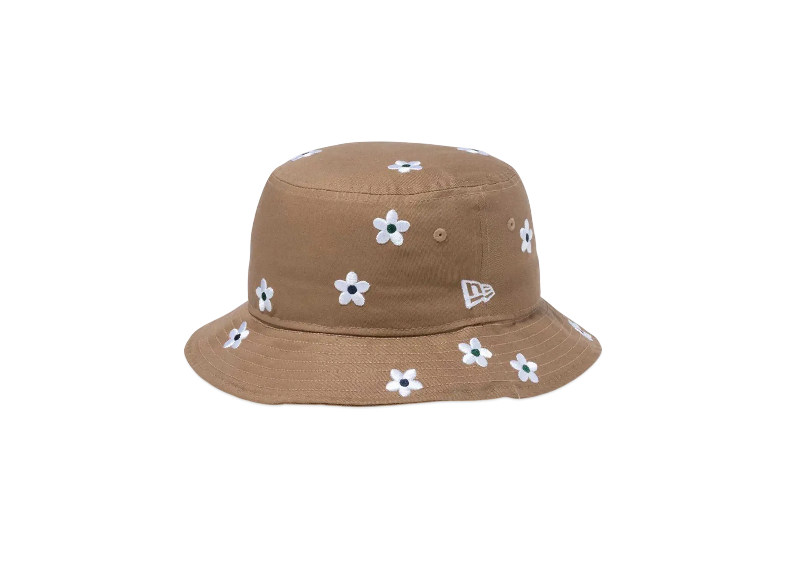NEW ERA Bucket 01 Flower Embroidery "Khaki"