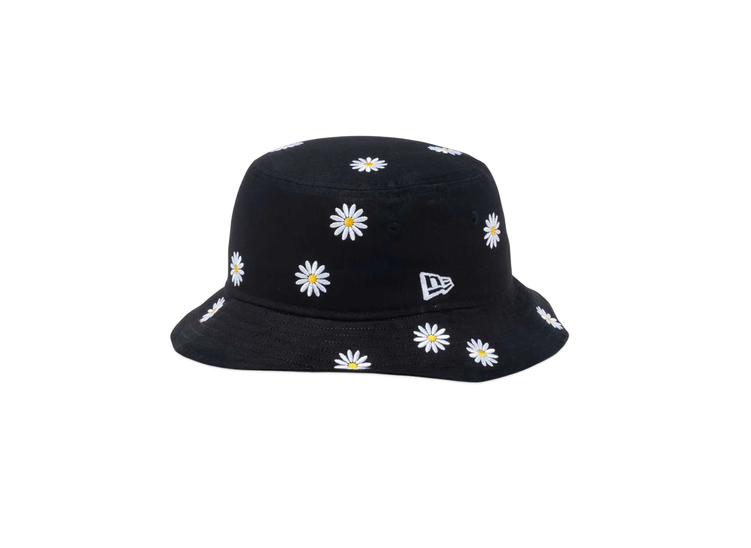NEW ERA Bucket 01 Flower Embroidery "Black"