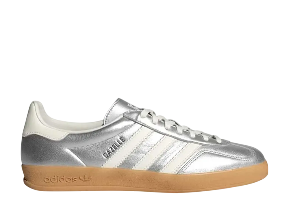 adidas Gazelle Indoor "Silver Metallic/Core White"
