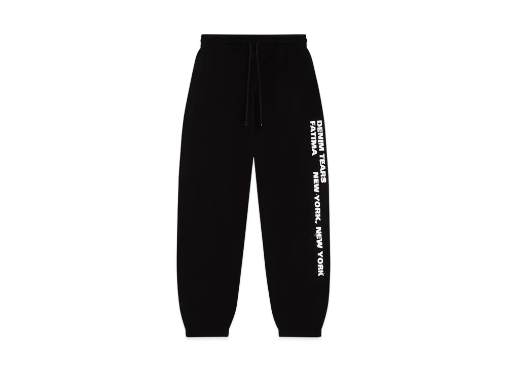 DENIM TEARS x Gabriel Moses Sweatpants "Black"