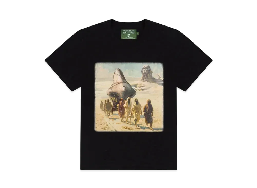 DENIM TEARS 'Knowbody Nose' Tee "Black"