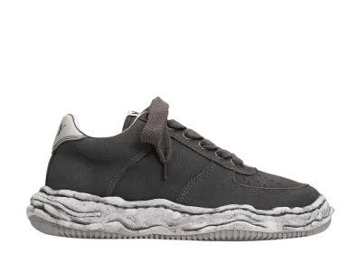 Maison MIHARA YASUHIRO WAYNE OG Sole Over-Dyed Canvas Low-top Sneaker "Gray"