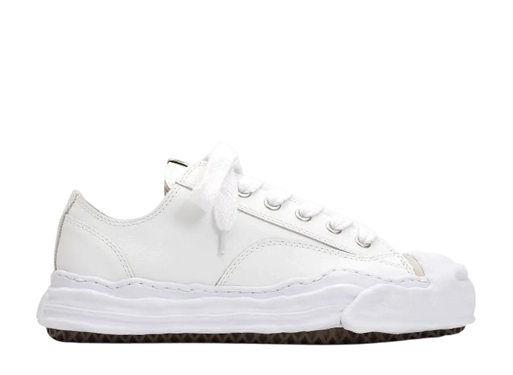 メゾンミハラヤスヒロ ハンク OG ソール レザー ロートップ スニーカー "ホワイト" (A05FW704)