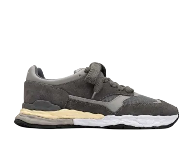 Maison MIHARA YASUHIRO GEORGE OG Sole Mix Material Low-top Sneaker "Gray"