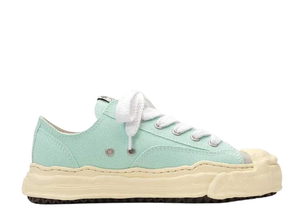 メゾンミハラヤスヒロ ハンク VL OG ソール キャンバス ロートップ スニーカー "ライトブルー" (A09FW734)