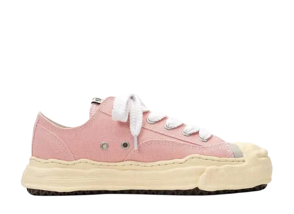Maison MIHARA YASUHIRO HANK VL OG Sole Canvas Low-top Sneaker "Pink"