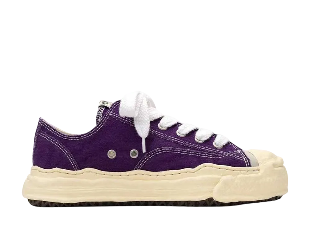 Maison MIHARA YASUHIRO HANK VL OG Sole Canvas Low-top Sneaker "Purple"