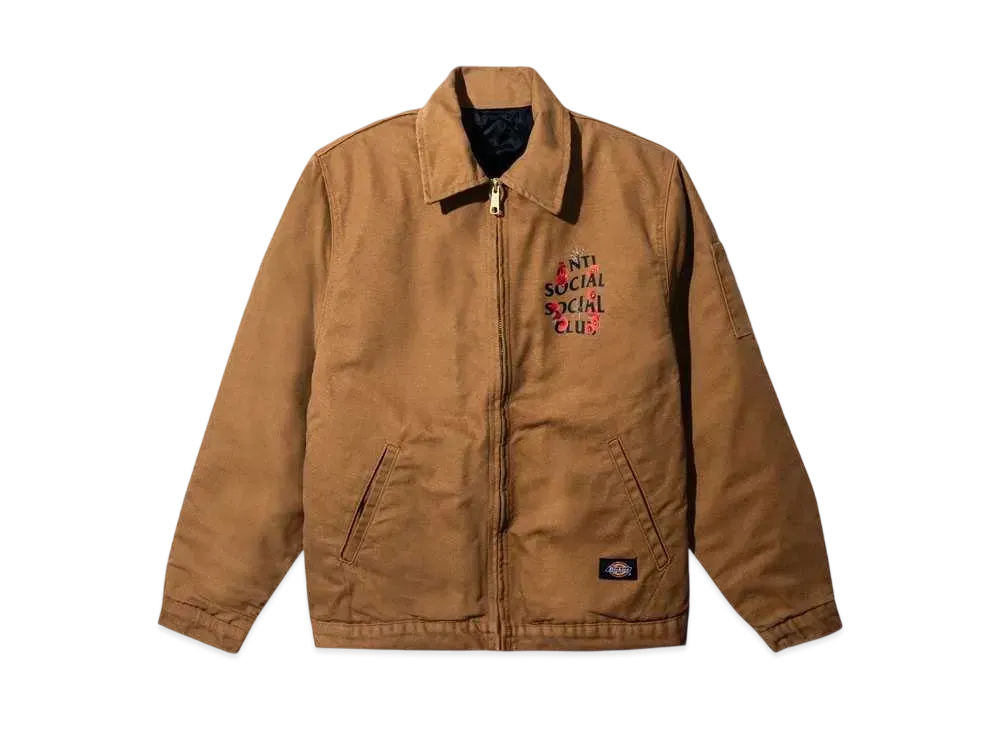 ANTI SOCIAL SOCIAL CLUB Epigyne Jacket "Brown Duck"