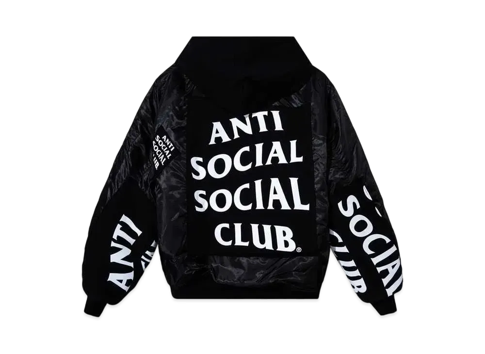 ANTI SOCIAL SOCIAL CLUB Mind Games Bomber "Black/White"