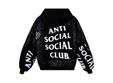 ANTI SOCIAL SOCIAL CLUB Mind Games Bomber "Black/White"