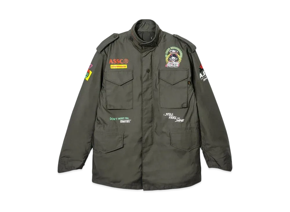ANTI SOCIAL SOCIAL CLUB Weird Years Jacket "Olive"