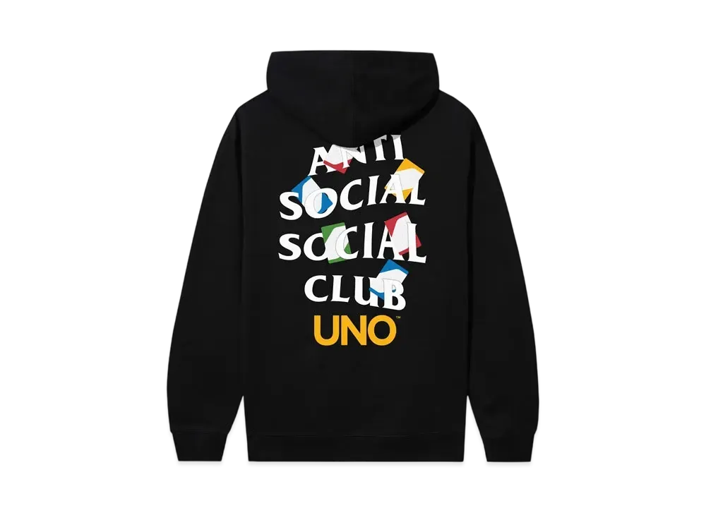 ANTI SOCIAL SOCIAL CLUB x UNO Draw Two Hoodie "Black"