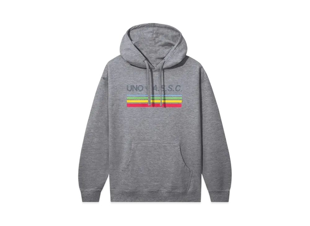 ANTI SOCIAL SOCIAL CLUB x UNO Wild Reflective Hoodie "Gunmetal Heather"