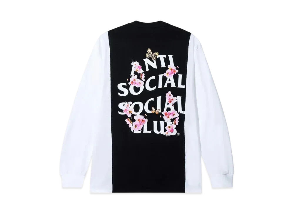 ANTI SOCIAL SOCIAL CLUB 50/50 LS Tee "White"