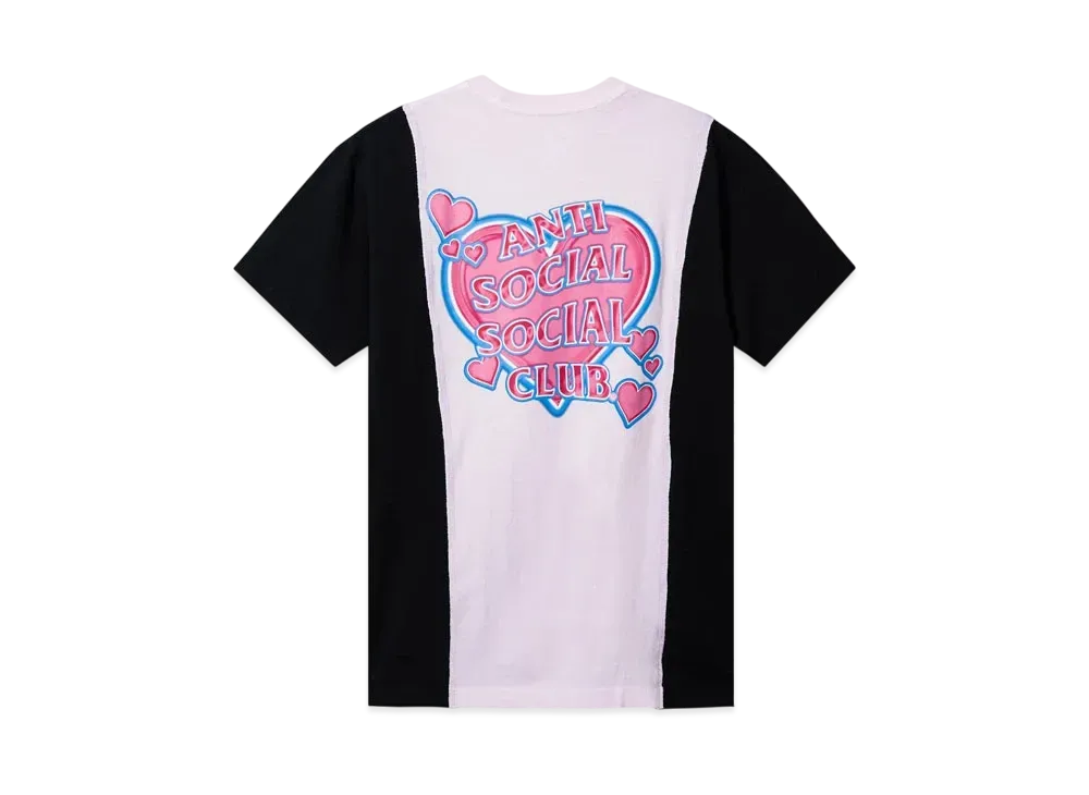 ANTI SOCIAL SOCIAL CLUB 50/50 Tee "Pink/Black"