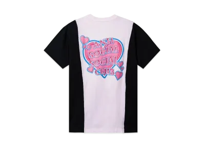 ANTI SOCIAL SOCIAL CLUB 50/50 Tee "Pink/Black"