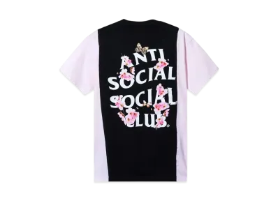 ANTI SOCIAL SOCIAL CLUB 50/50 Tee "Black/Pink"