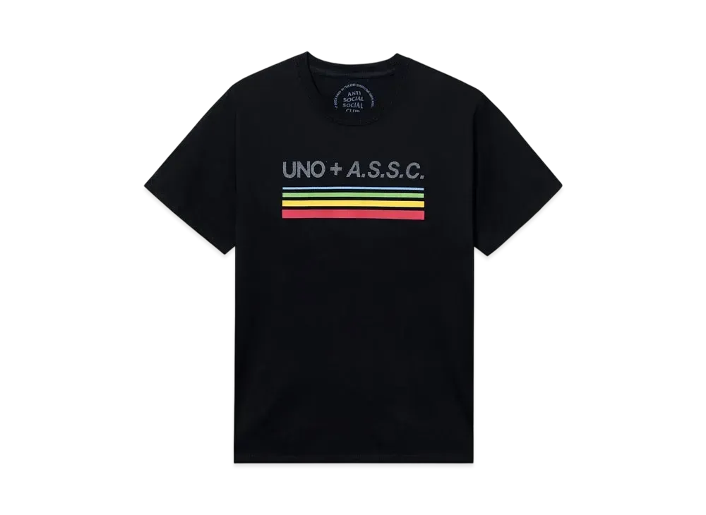 ANTI SOCIAL SOCIAL CLUB x UNO Wild Reflective Tee "Black"