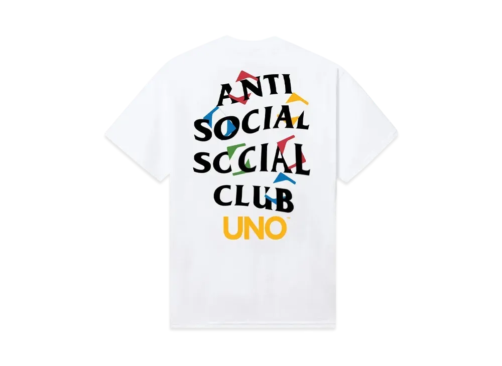 ANTI SOCIAL SOCIAL CLUB x UNO Draw Two Tee "White"