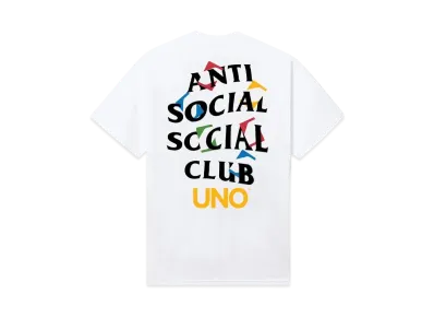 ANTI SOCIAL SOCIAL CLUB x UNO Draw Two Tee "White"