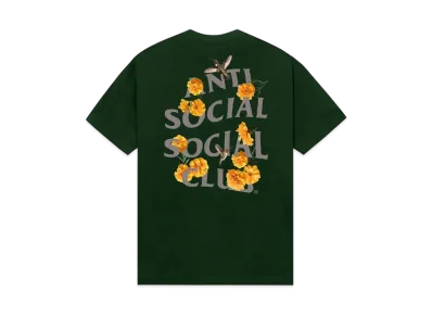 ANTI SOCIAL SOCIAL CLUB Trochilidae Tee "Dark Green"