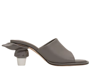 Maison MIHARA YASUHIRO Women's Toothpaste Heel Sandal "Gray"