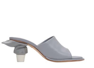 Maison MIHARA YASUHIRO Women's Toothpaste Heel Sandal "Blue"