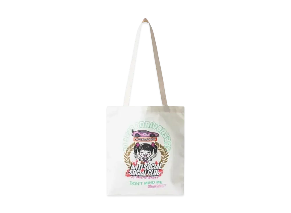 ANTI SOCIAL SOCIAL CLUB Weird Years Tote "Natural"