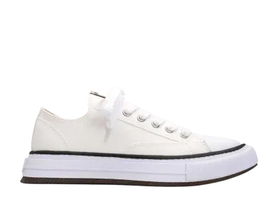 Maison MIHARA YASUHIRO YUCCA OG Sole Canvas Low-top Sneaker "White"