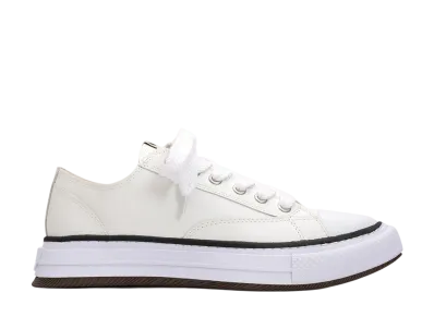 Maison MIHARA YASUHIRO YUCCA OG Sole Leather Low-top Sneaker "White"