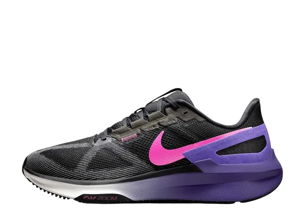 ナイキ ストラクチャー25 "ブラック/アンスラサイト/フィールドパープル/レーザーフューシャ"