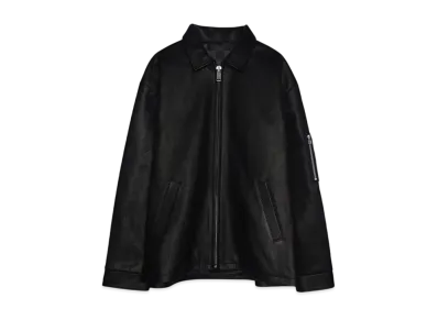 blackmeans x Whiz Limited LEATHER JACKET "BLACK"