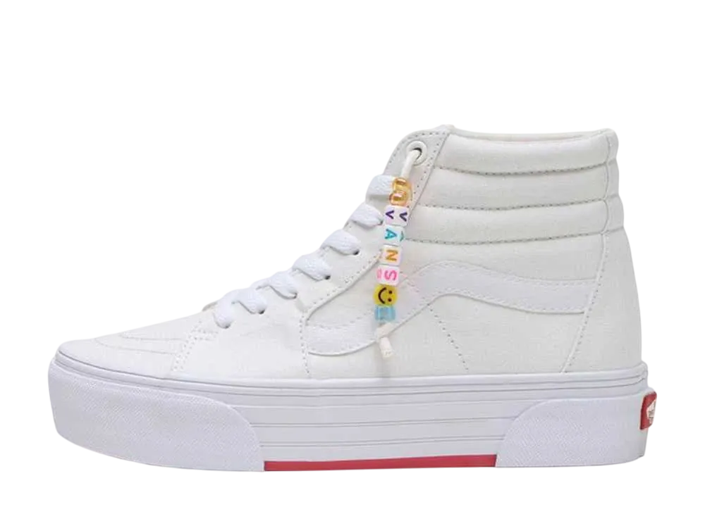 バンズ スケートハイ CHKY "ホワイト" (V38CF CHM CHKY)
