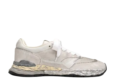 Maison MIHARA YASUHIRO GEORGE OG Sole Mix Material VL Low-top Sneaker "White"
