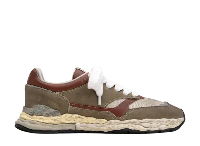 Maison MIHARA YASUHIRO GEORGE OG Sole Mix Material VL Low-top Sneaker "Brown"