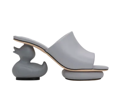 Maison MIHARA YASUHIRO Women's Duck Heel Sandal "Blue"