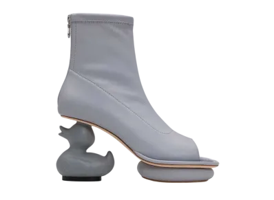 Maison MIHARA YASUHIRO Women's Duck Heel Boots "Blue"