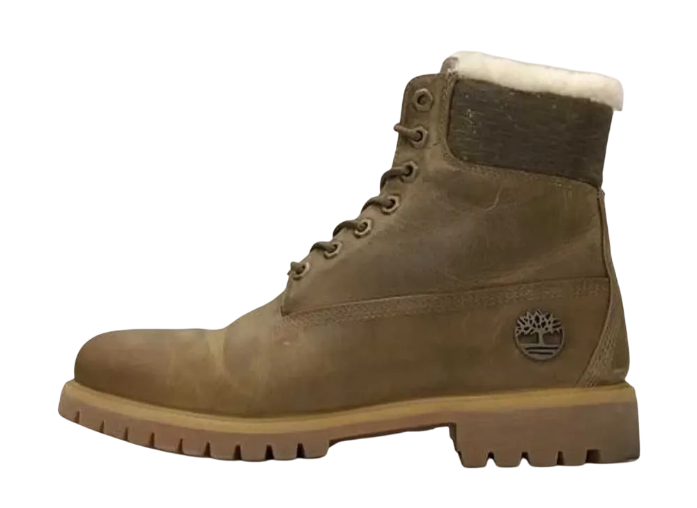 キス × ティンバーランド 6インチ WP ウォームラインド ブーツ "ブラウン"