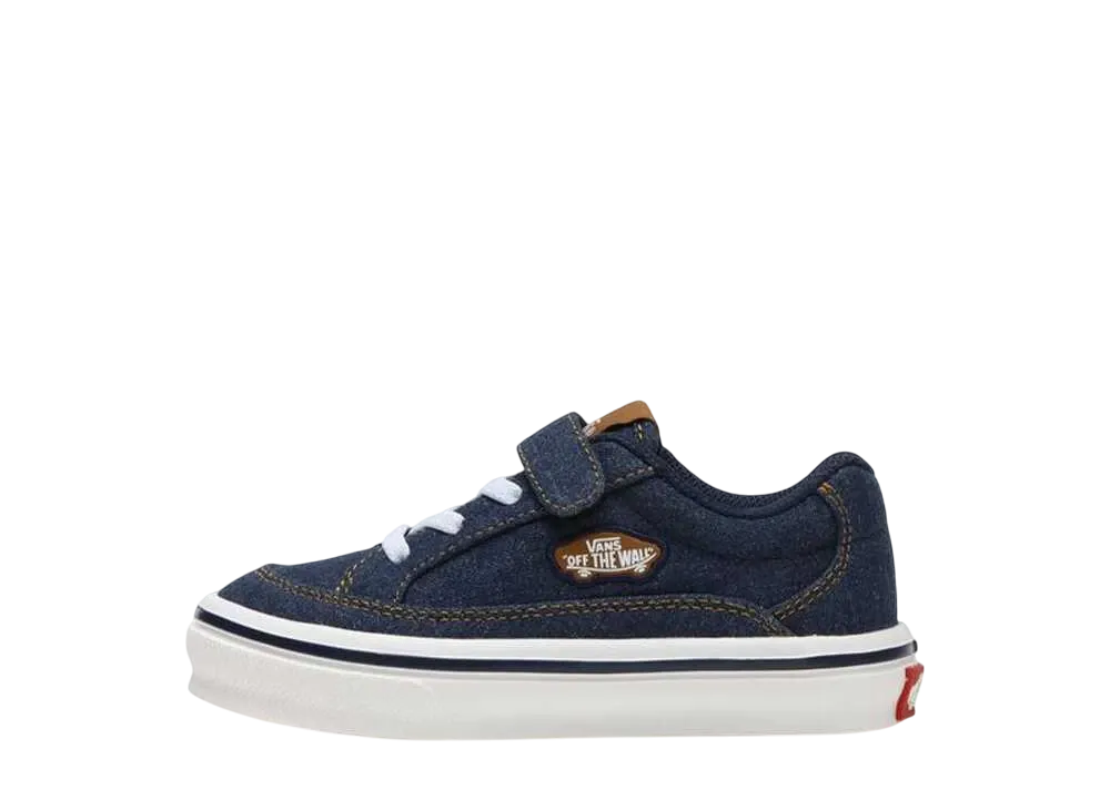 バンズ PS フィン "デニム/ブラウン" (V3938K DNM) (キッズ)