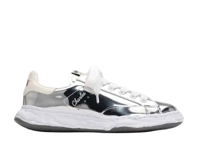 Maison MIHARA YASUHIRO CHARLES OG Sole Leather Low-top Sneaker "Silver"