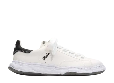 Maison MIHARA YASUHIRO CHARLES OG Sole Canvas Low-top Sneaker "White"