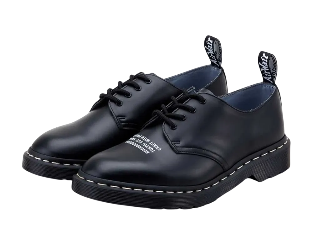 NEIGHBORHOOD × Dr.Martens Smith 4-Eye "Black"