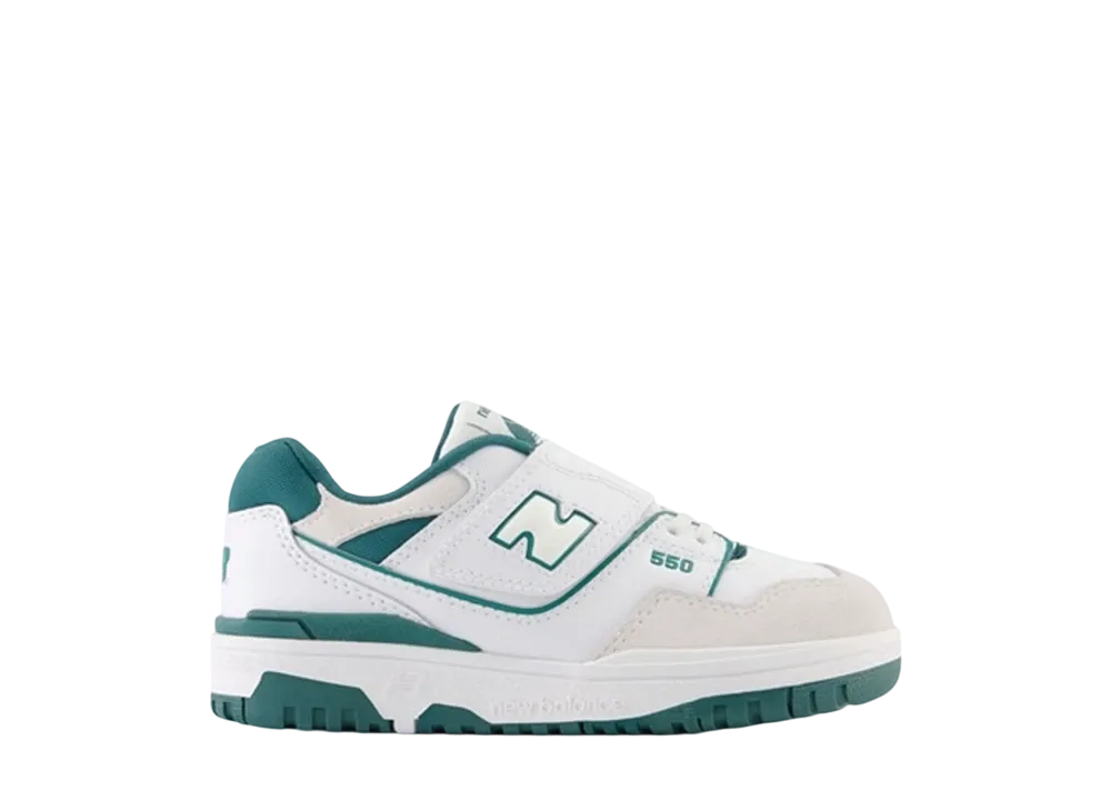 ニューバランス PS 550 "ホワイト/グリーン" (キッズ)