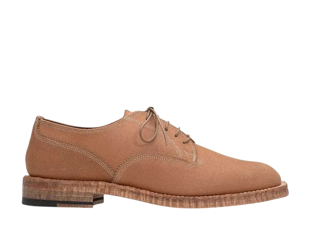 メゾンミハラヤスヒロ スウェード ダービー シューズ "ナチュラル" (D09FW903)