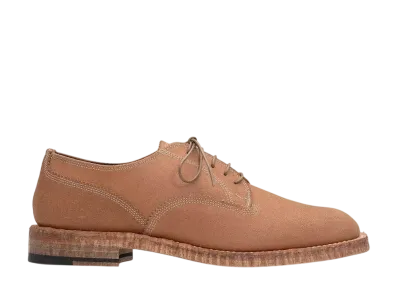 Maison MIHARA YASUHIRO Suede Derby Shoes "Natural"