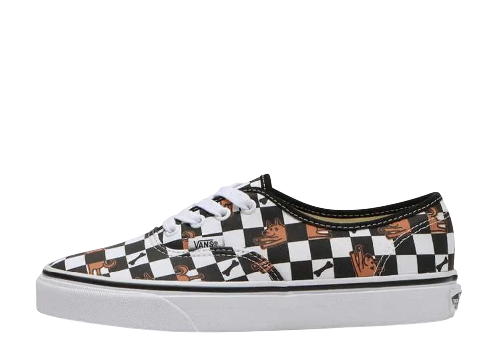 Vans Authentic "Check Pups Black"